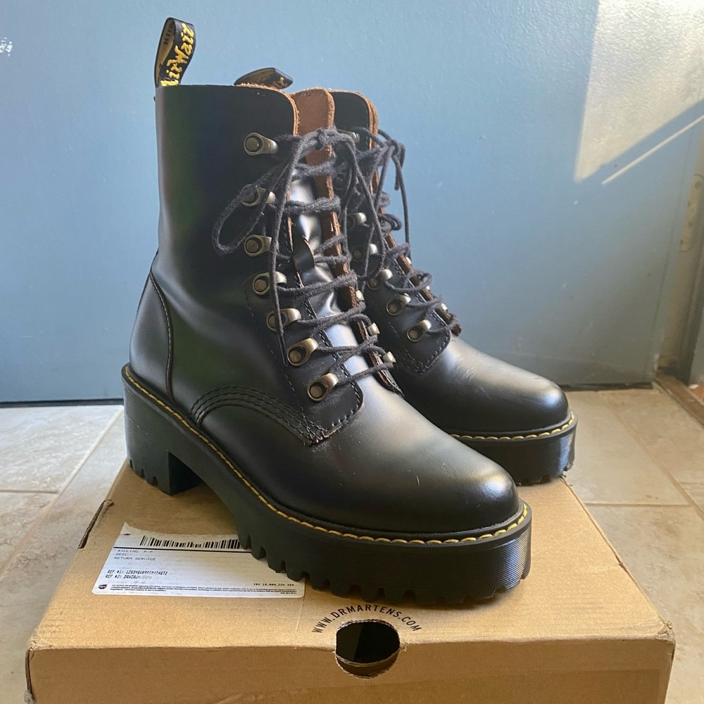 Dr. Martens Leona Heel Boots US Women’s 8